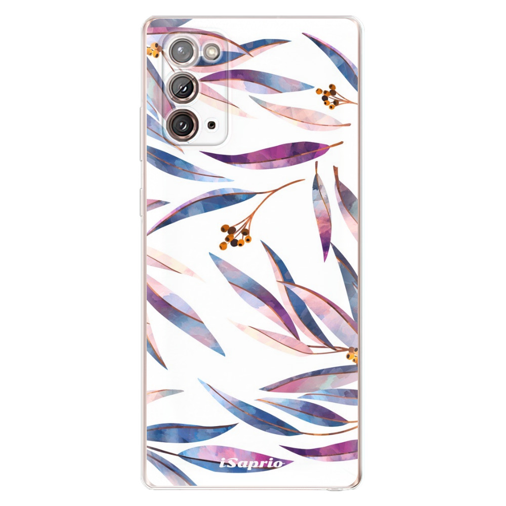 Odolné silikonové pouzdro iSaprio - Eucalyptus - Samsung Galaxy Note 20