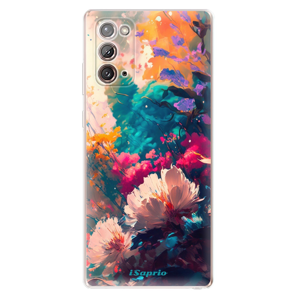 Odolné silikonové pouzdro iSaprio - Flower Design - Samsung Galaxy Note 20