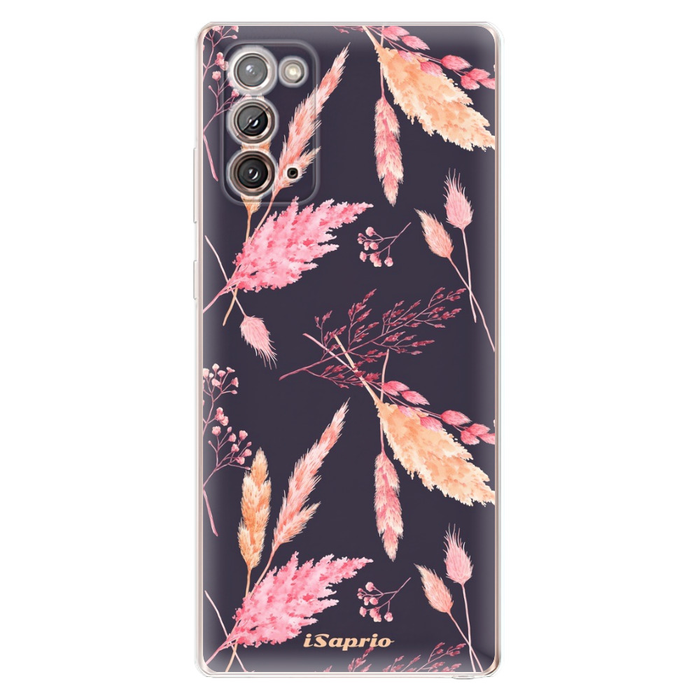 Odolné silikonové pouzdro iSaprio - Herbal Pattern - Samsung Galaxy Note 20