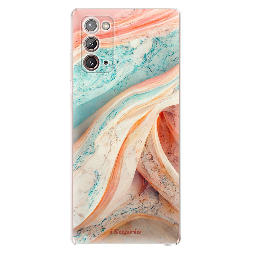 Odolné silikonové pouzdro iSaprio - Orange and Blue - Samsung Galaxy Note 20
