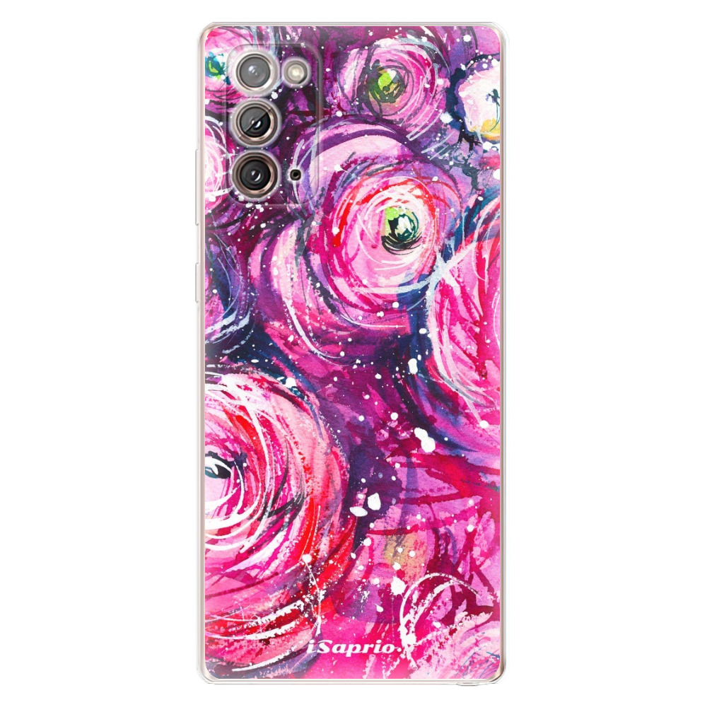 Odolné silikonové pouzdro iSaprio - Pink Bouquet - Samsung Galaxy Note 20