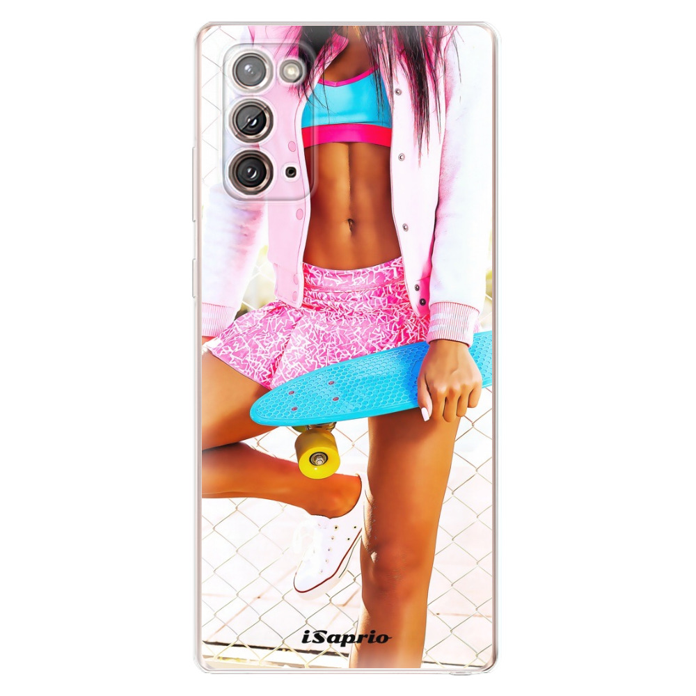 Odolné silikonové pouzdro iSaprio - Skate girl 01 - Samsung Galaxy Note 20