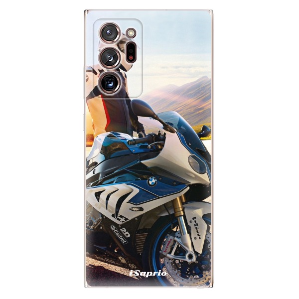 Odolné silikonové pouzdro iSaprio - Motorcycle 10 - Samsung Galaxy Note 20 Ultra
