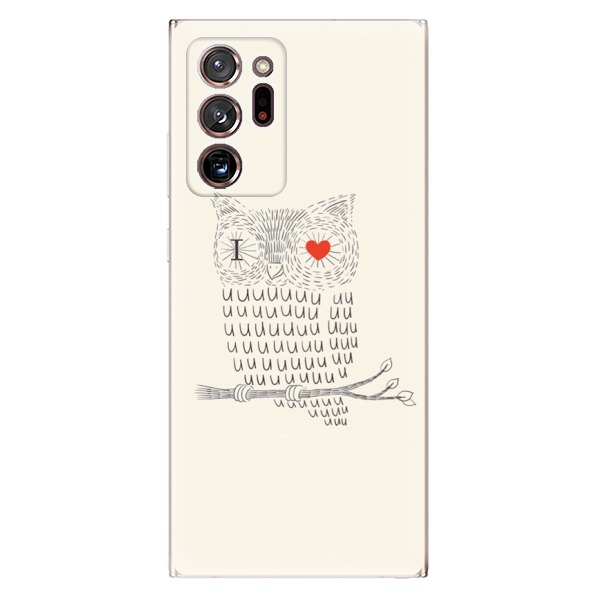 Odolné silikonové pouzdro iSaprio - I Love You 01 - Samsung Galaxy Note 20 Ultra