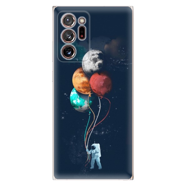 Odolné silikonové pouzdro iSaprio - Balloons 02 - Samsung Galaxy Note 20 Ultra