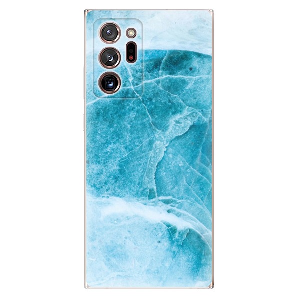 Odolné silikonové pouzdro iSaprio - Blue Marble - Samsung Galaxy Note 20 Ultra