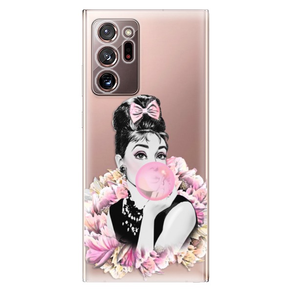Odolné silikonové pouzdro iSaprio - Pink Bubble - Samsung Galaxy Note 20 Ultra