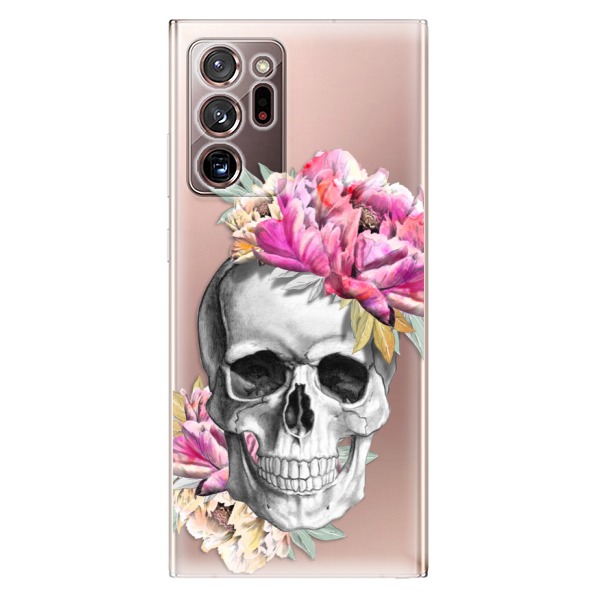Odolné silikonové pouzdro iSaprio - Pretty Skull - Samsung Galaxy Note 20 Ultra
