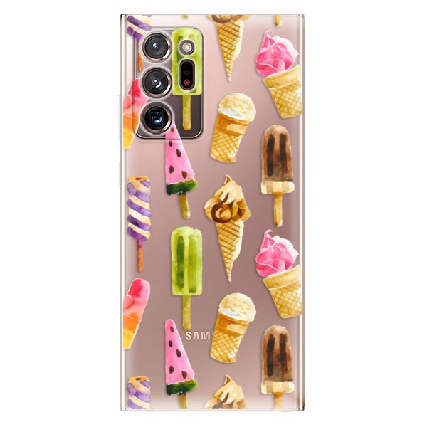 Odolné silikonové pouzdro iSaprio - Ice Cream - Samsung Galaxy Note 20 Ultra