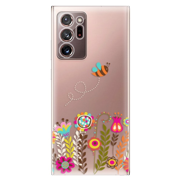 Odolné silikonové pouzdro iSaprio - Bee 01 - Samsung Galaxy Note 20 Ultra