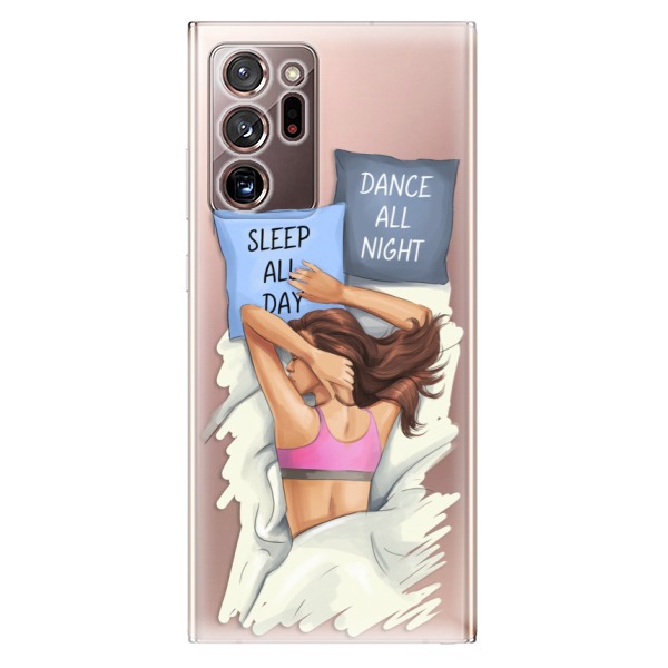 Odolné silikonové pouzdro iSaprio - Dance and Sleep - Samsung Galaxy Note 20 Ultra