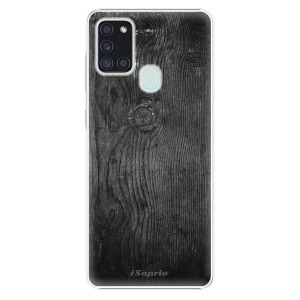 Plastové pouzdro iSaprio - Black Wood 13 na mobil Samsung Galaxy A21s