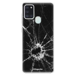 Plastové pouzdro iSaprio - Broken Glass 10 na mobil Samsung Galaxy A21s