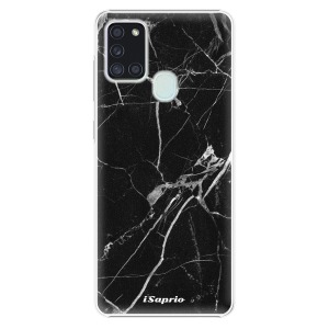 Plastové pouzdro iSaprio - Black Marble 18 na mobil Samsung Galaxy A21s