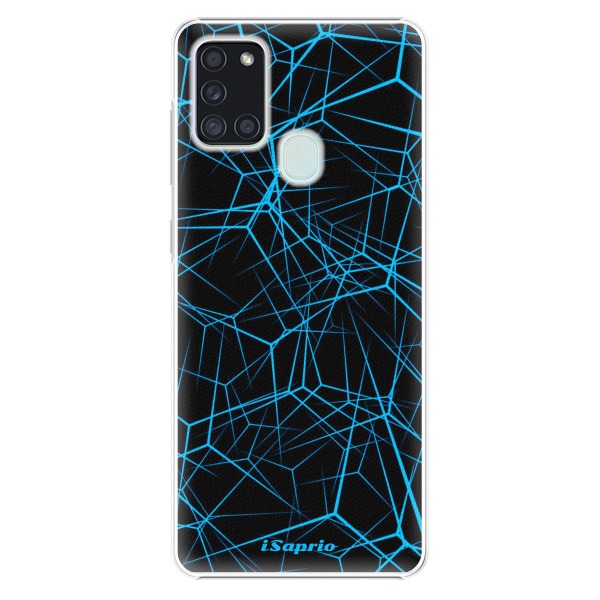 Plastové pouzdro iSaprio - Abstract Outlines 12 na mobil Samsung Galaxy A21s (Plastový kryt, obal, pouzdro iSaprio - Abstract Outlines 12 na mobilní telefon Samsung Galaxy A21s)