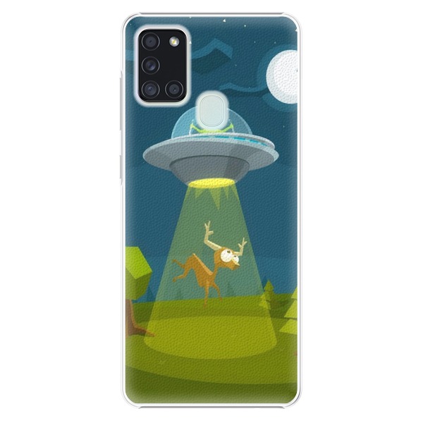 Plastové pouzdro iSaprio - Alien 01 na mobil Samsung Galaxy A21s (Plastový kryt, obal, pouzdro iSaprio - Alien 01 na mobilní telefon Samsung Galaxy A21s)