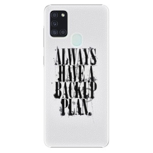 Plastové pouzdro iSaprio - Backup Plan na mobil Samsung Galaxy A21s