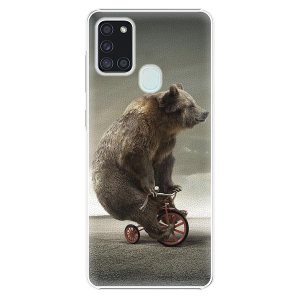Plastové pouzdro iSaprio - Bear 01 na mobil Samsung Galaxy A21s (Plastový kryt, obal, pouzdro iSaprio - Bear 01 na mobilní telefon Samsung Galaxy A21s)