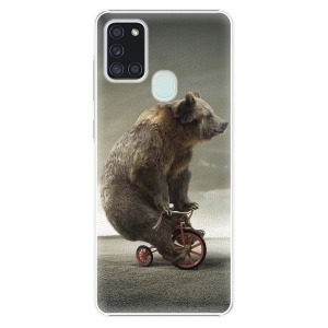 Plastové pouzdro iSaprio - Bear 01 na mobil Samsung Galaxy A21s