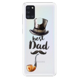 Plastové pouzdro iSaprio - Best Dad na mobil Samsung Galaxy A21s
