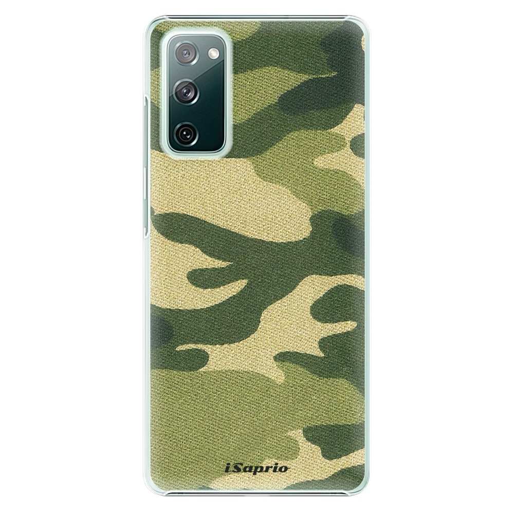 Plastové pouzdro iSaprio - Green Camuflage 01 - Samsung Galaxy S20 FE