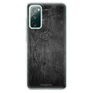 Plastové pouzdro iSaprio - Black Wood 13 na mobil Samsung Galaxy S20 FE / Samsung Galaxy S20 FE 5G