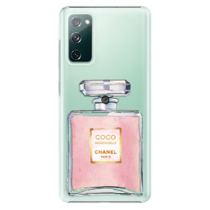Plastové pouzdro iSaprio - Chanel Rose na mobil Samsung Galaxy S20 FE / Samsung Galaxy S20 FE 5G