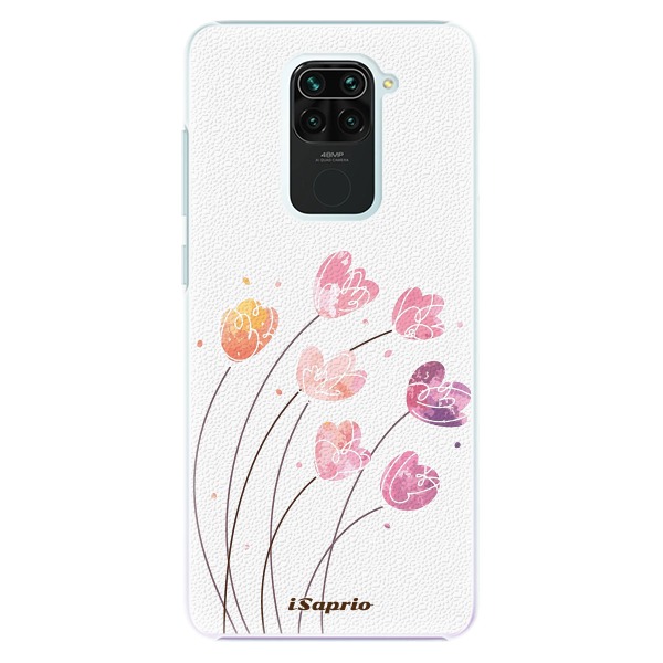 Plastové pouzdro iSaprio - Flowers 14 na mobil Xiaomi Redmi Note 9 (Plastový kryt, obal, pouzdro iSaprio - Flowers 14 na mobilní telefon Xiaomi Redmi Note 9)