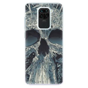 Plastové pouzdro iSaprio - Abstract Skull na mobil Xiaomi Redmi Note 9