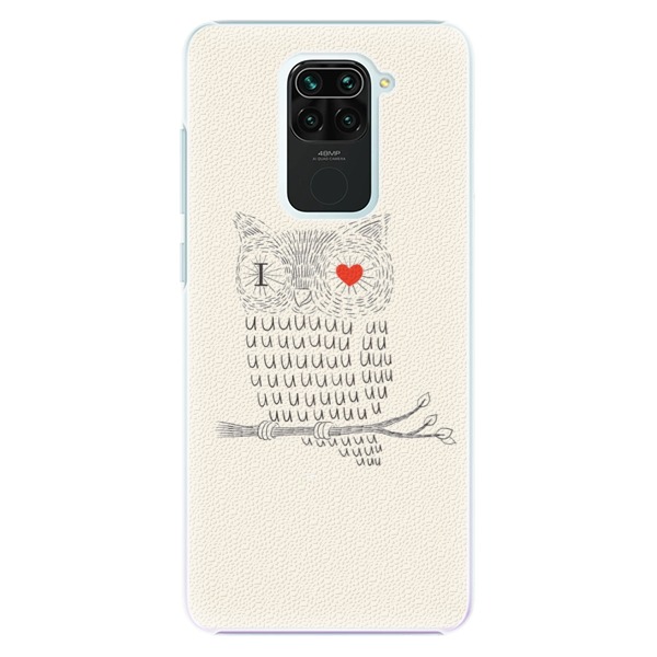 Plastové pouzdro iSaprio - I Love You 01 - Xiaomi Redmi Note 9