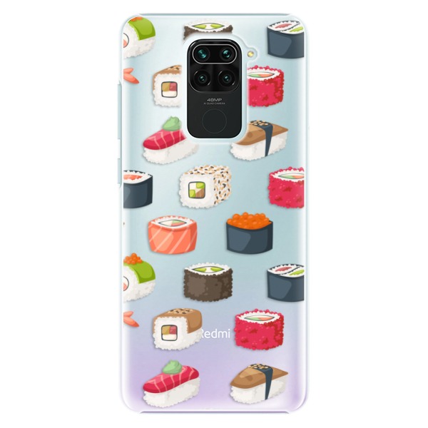 Plastové pouzdro iSaprio - Sushi Pattern - Xiaomi Redmi Note 9