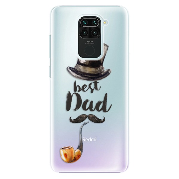 Plastové pouzdro iSaprio - Best Dad - Xiaomi Redmi Note 9