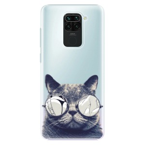 Plastové pouzdro iSaprio - Crazy Cat 01 na mobil Xiaomi Redmi Note 9
