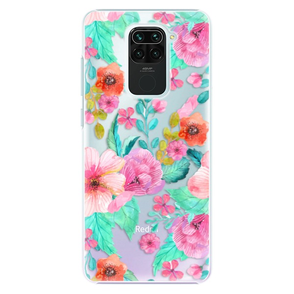 Plastové pouzdro iSaprio - Flower Pattern 01 - Xiaomi Redmi Note 9