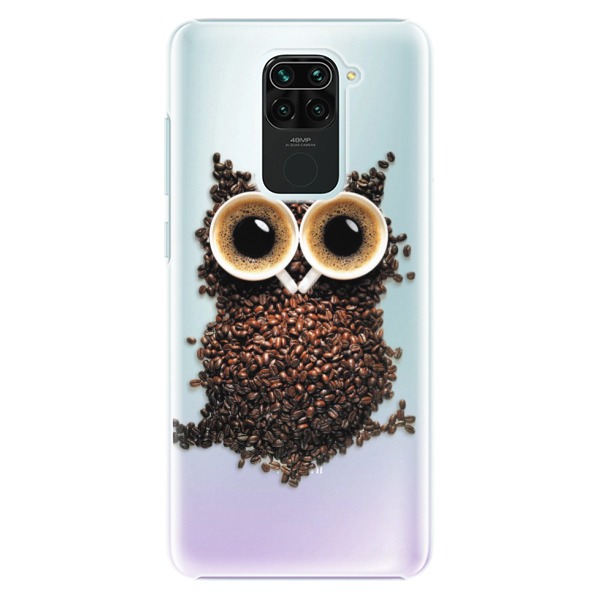 Plastové pouzdro iSaprio - Owl And Coffee - Xiaomi Redmi Note 9