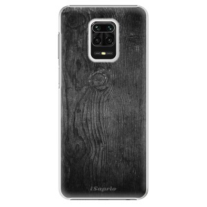 Plastové pouzdro iSaprio - Black Wood 13 na mobil Xiaomi Redmi Note 9S / Xiaomi Redmi Note 9 Pro