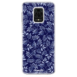 Plastové pouzdro iSaprio - Blue Leaves 05 na mobil Xiaomi Redmi Note 9S / Xiaomi Redmi Note 9 Pro
