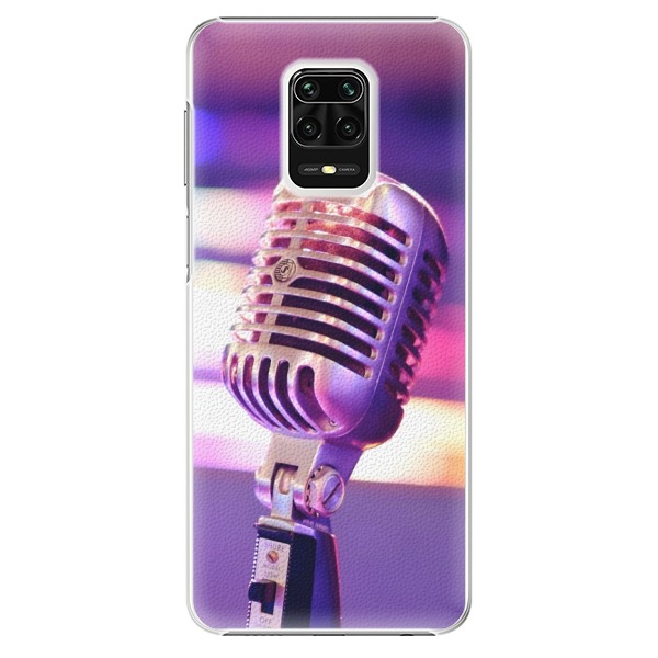 Plastové pouzdro iSaprio - Vintage Microphone - Xiaomi Redmi Note 9 Pro / Note 9S