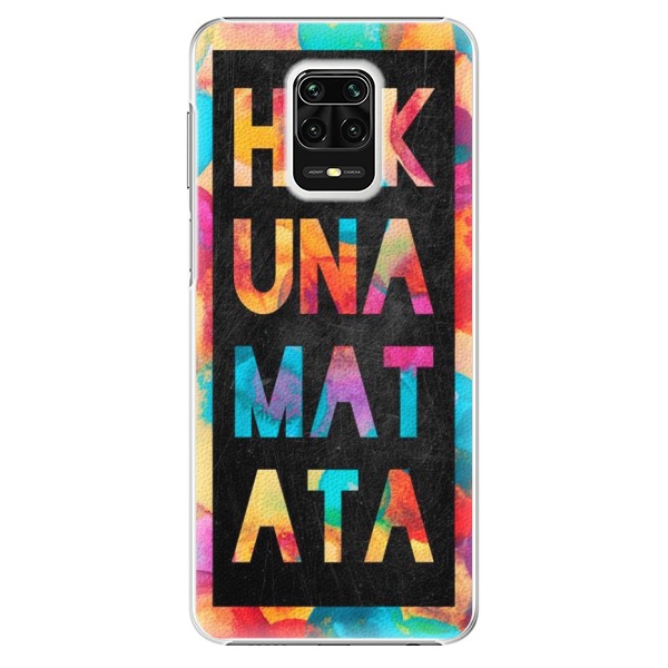 Plastové pouzdro iSaprio - Hakuna Matata 01 - Xiaomi Redmi Note 9 Pro / Note 9S