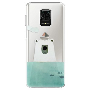 Plastové pouzdro iSaprio - Bear With Boat na mobil Xiaomi Redmi Note 9S / Xiaomi Redmi Note 9 Pro