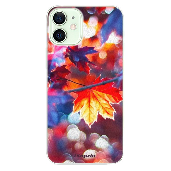 Plastové pouzdro iSaprio - Autumn Leaves 02 - iPhone 12 mini