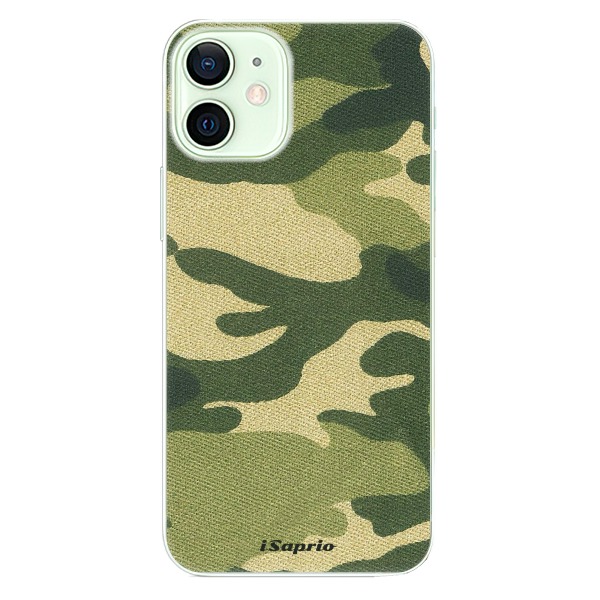 Plastové pouzdro iSaprio - Green Camuflage 01 - iPhone 12 mini