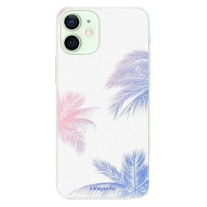 Plastové pouzdro iSaprio - Digital Palms 10 na mobil Apple iPhone 12 Mini