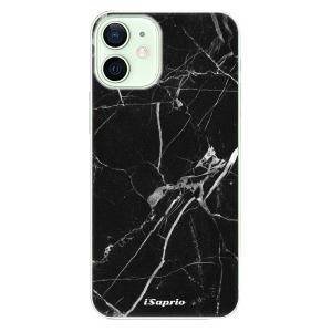Plastové pouzdro iSaprio - Black Marble 18 na mobil Apple iPhone 12 Mini