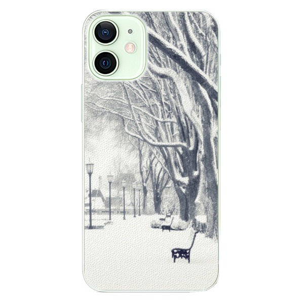 Plastové pouzdro iSaprio - Snow Park - iPhone 12 mini