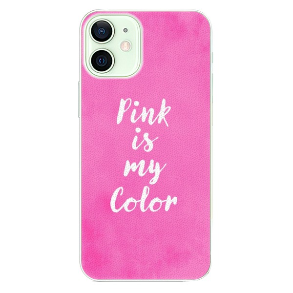 Plastové pouzdro iSaprio - Pink is my color - iPhone 12 mini