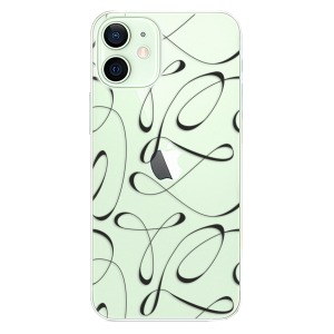 Plastové pouzdro iSaprio - Fancy - black na mobil Apple iPhone 12 Mini
