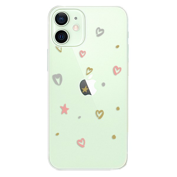 Plastové pouzdro iSaprio - Lovely Pattern - iPhone 12 mini