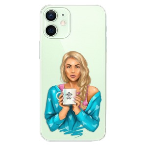 Plastové pouzdro iSaprio - Coffe Now - Blond na mobil Apple iPhone 12 Mini