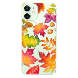 Plastové pouzdro iSaprio - Autumn Leaves 01 na mobil Apple iPhone 12 Mini